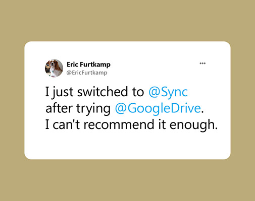 刚试Google驱动器后转接Sync